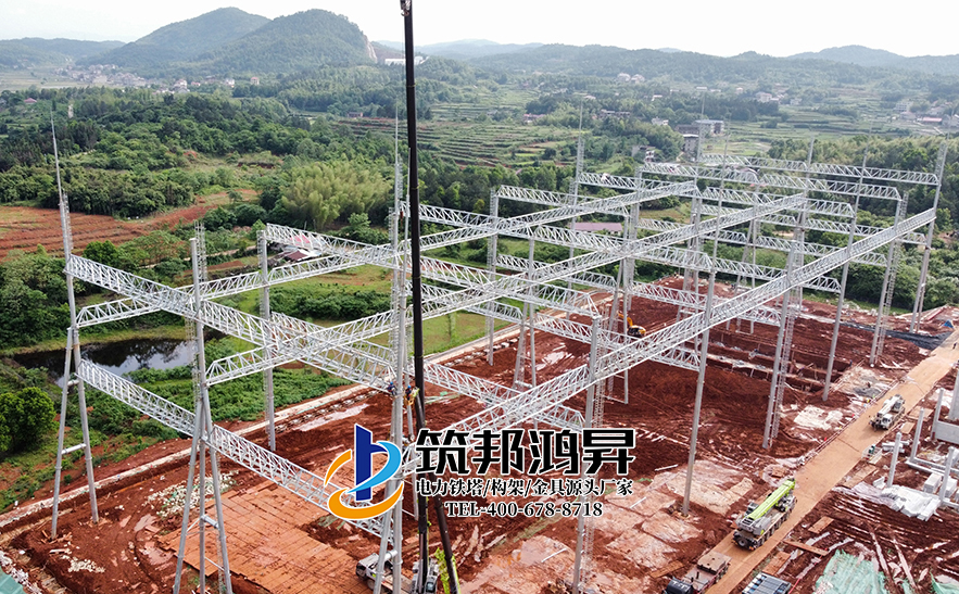 什么是變電站構(gòu)架，由哪些部分組成及分類應(yīng)用